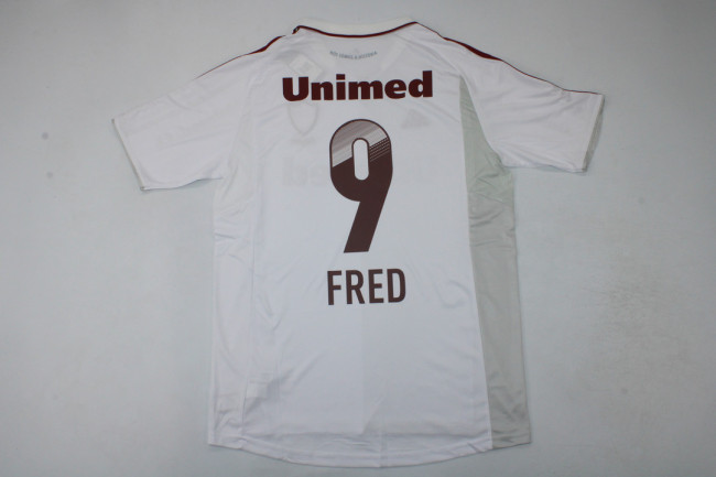 Retro Jersey 2011-2012 Fluminense 9 FRED 100th Anniversary Soccer Jersey