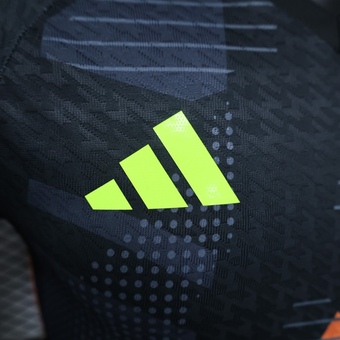 Player Version Mexico 2024 Black Goalkeeper Soccer Jersey Adulto Camiseta de Futbol
