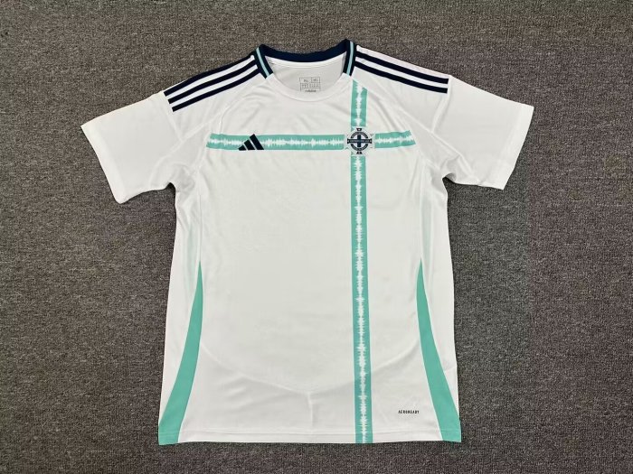 Fan Version Northern Ireland 2024 Away Soccer Jersey Football Shirt