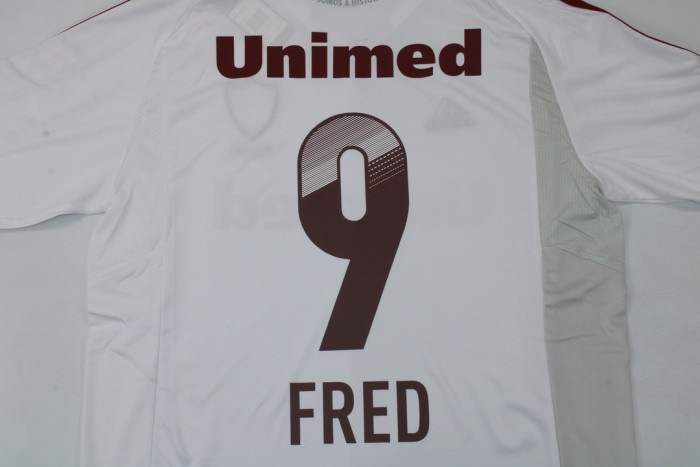 Retro Jersey 2011-2012 Fluminense 9 FRED 100th Anniversary Soccer Jersey