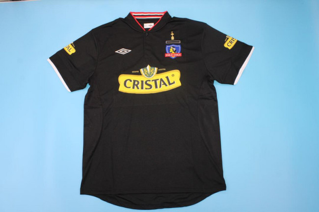 Retro Jersey 2013 Colo-colo Away Black Soccer Jersey Vintage Football Shirt