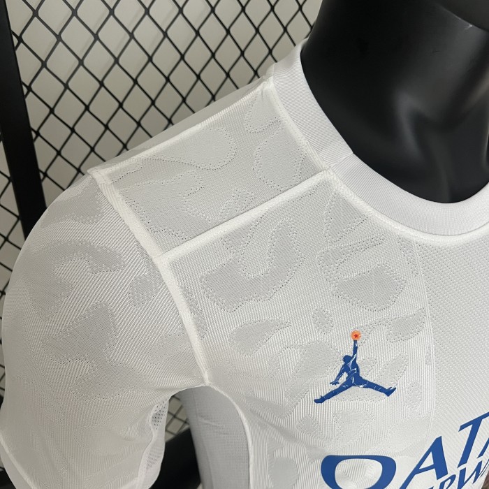 Player Version 2024 PSG Dragon Ball White Soccer Jersey Paris Football Maillot