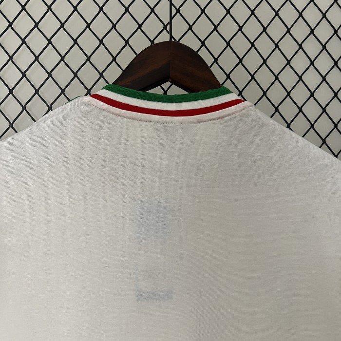 Retro Jersey 1983 Mexico Away Soccer Jersey White Vintage Football Shirt