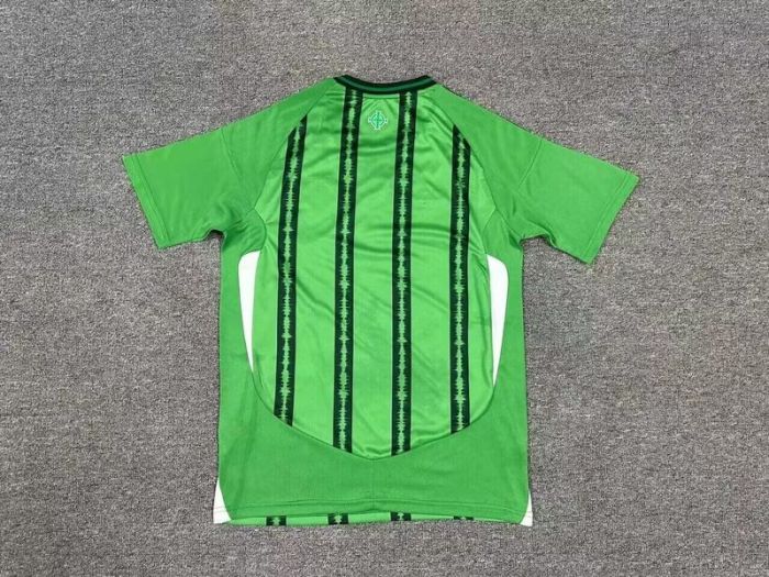 Fan Version Northern Ireland 2024 Home Soccer Jersey Football Shirt