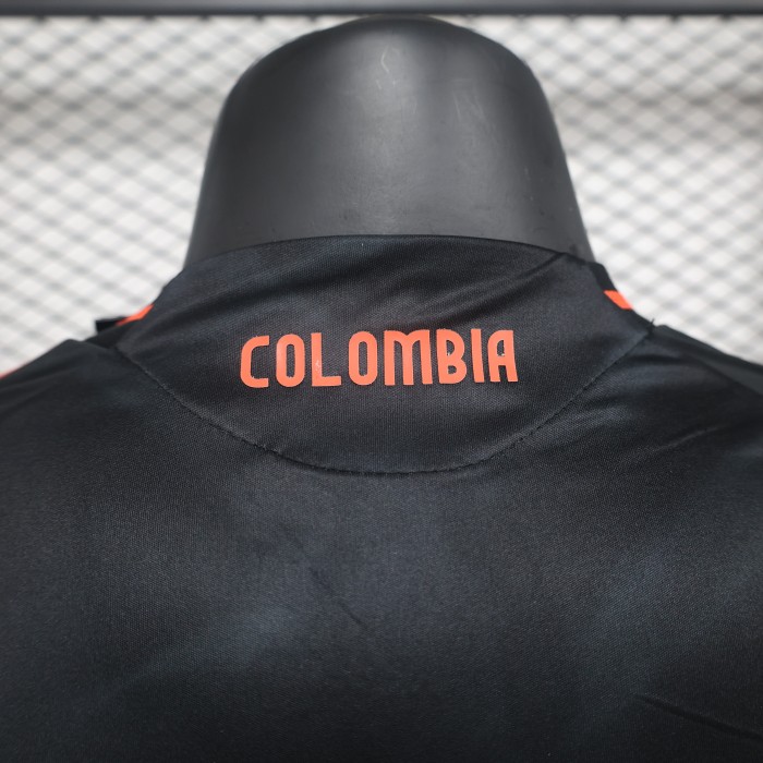 Player Version 2024 Colombia Away Soccer Jersey Football Shirt