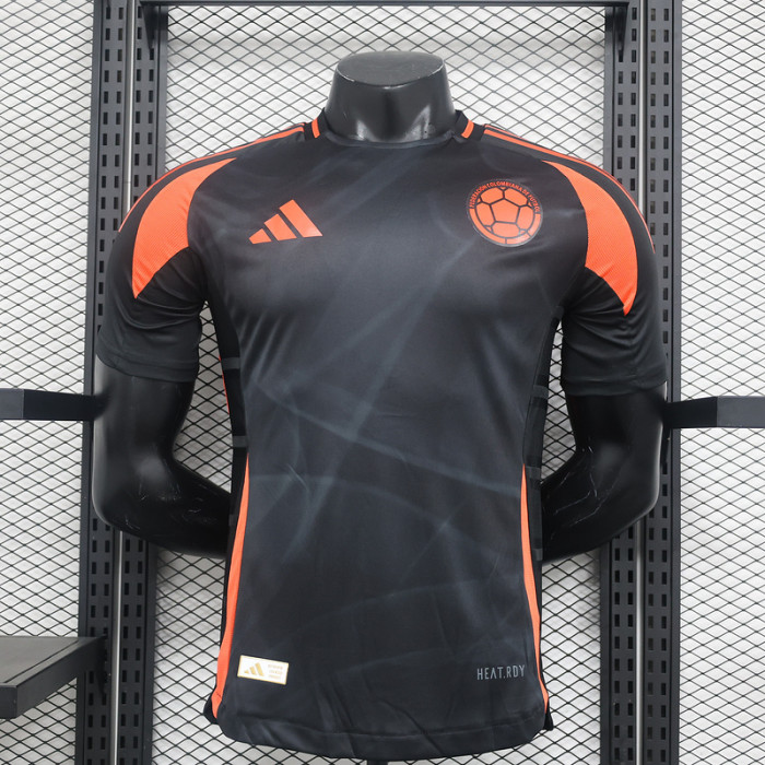 Player Version 2024 Colombia Away Soccer Jersey Football Shirt