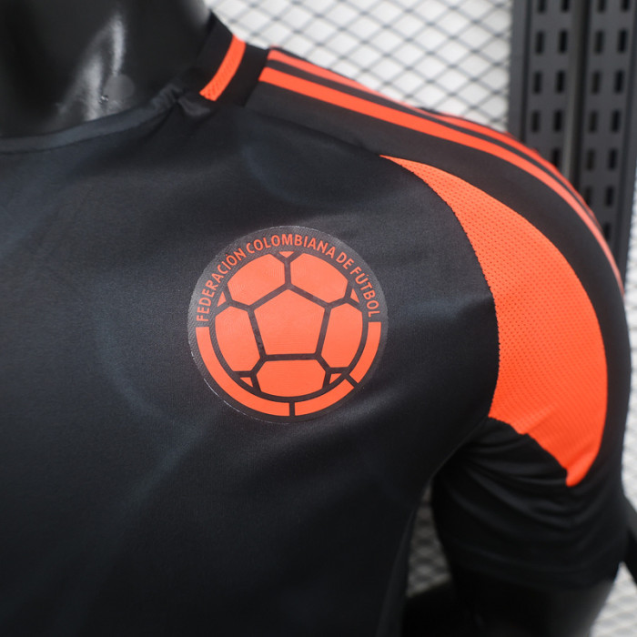Player Version 2024 Colombia Away Soccer Jersey Football Shirt