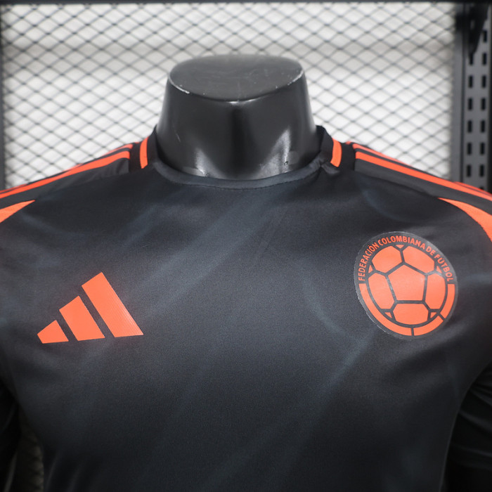 Player Version 2024 Colombia Away Soccer Jersey Football Shirt