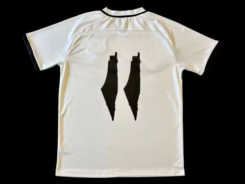 Retro Jersey Palestine White Soccer Jersey Vintage Football Shirt