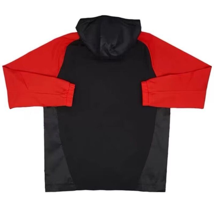 2024 Bayer 04 Leverkusen Black/Red Soccer Windbreaker Jacket Football Jacket