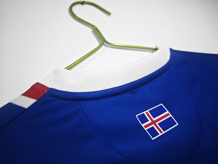 Retro Jersey 2016-2017 Iceland Home Soccer Jersey Vintage Football Shirt