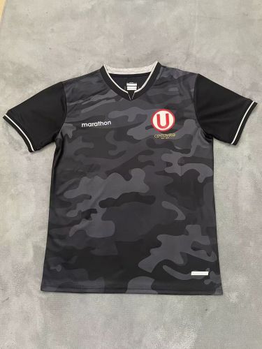 Fans Version 2023-2024 Club Universitario de Deportes Third Away Black Soccer Jersey