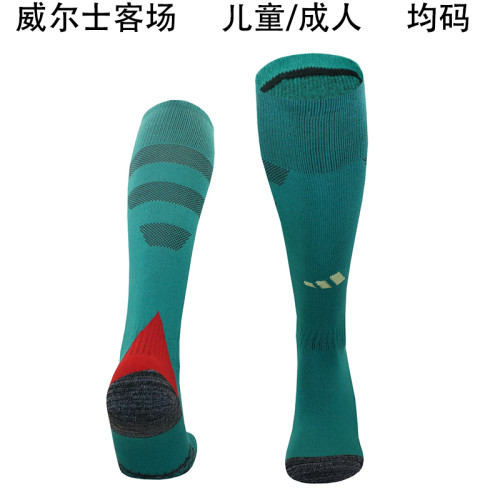 Youth/Adult Wales 2024 Away Soccer Socks Football Socks