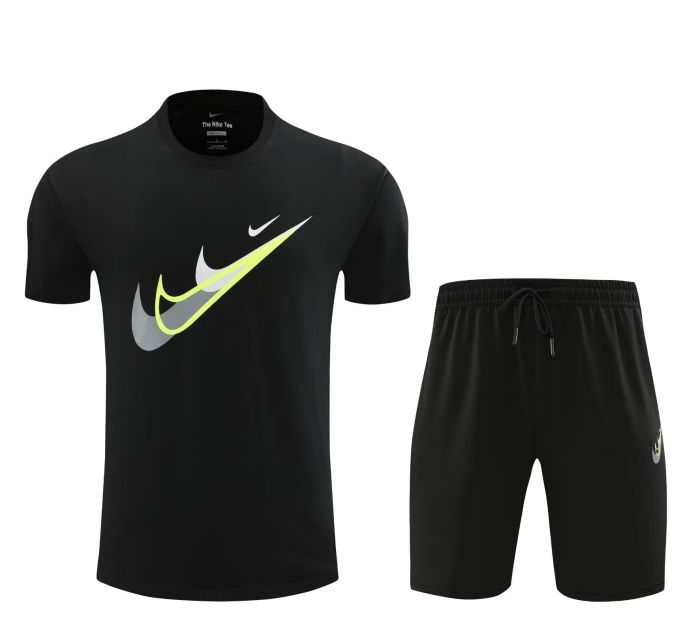 NK Cotton Blank Soccer Training Jersey Shorts DIY Cutoms Uniform