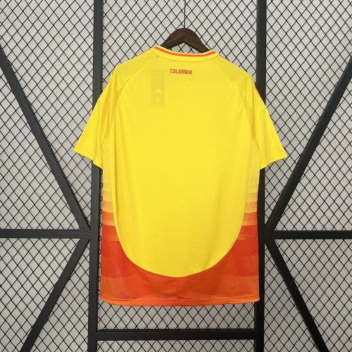 Fan Version Colombia 2024 Home Soccer Jersey Camisetas de Futbol