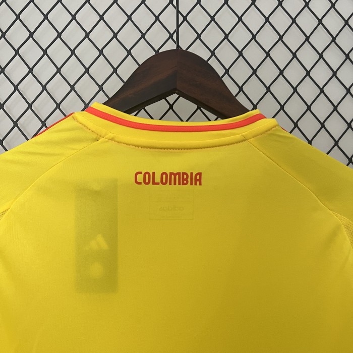 Fan Version Colombia 2024 Home Soccer Jersey Camisetas de Futbol