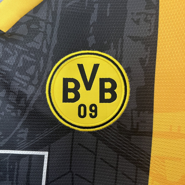 Fan Version 2024 Borussia Dortmund Black/Yellow Special Edition Soccer Jersey BVB Football Shirt