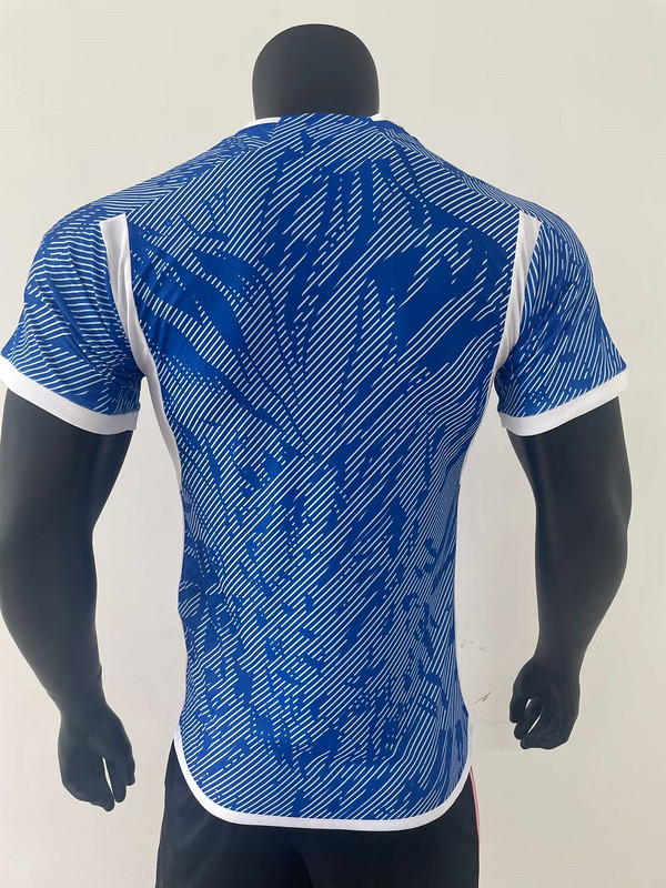 Player Version Japan 2024 Blue/White Soccer Jersey Football Shirt