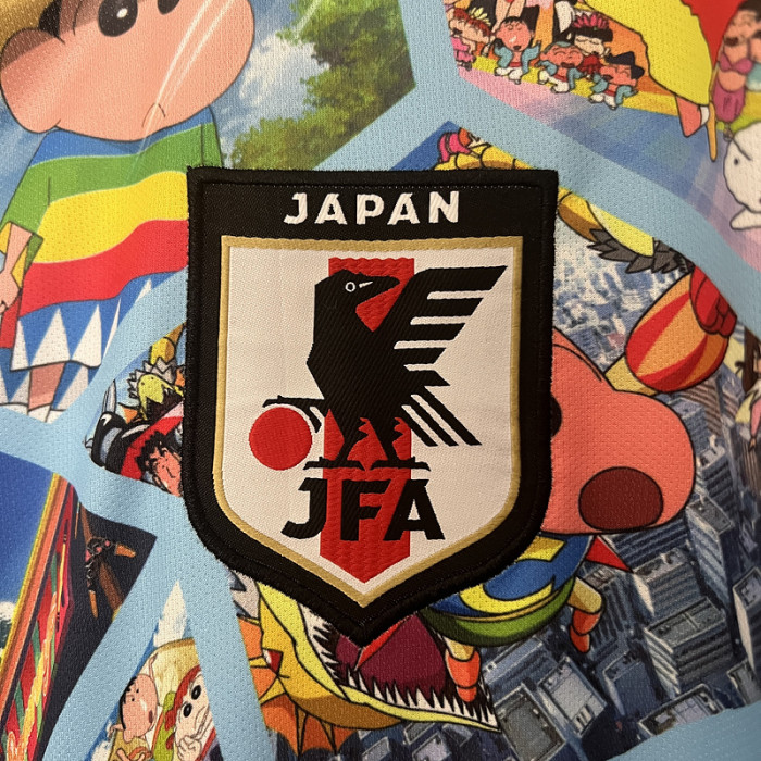 Fan Version 2024 Japan Crayon Shin Chan Version Soccer Jersey Football Shirt