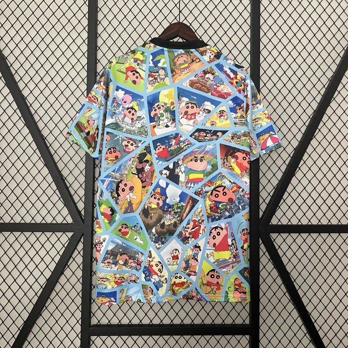 Fan Version 2024 Japan Crayon Shin Chan Version Soccer Jersey Football Shirt