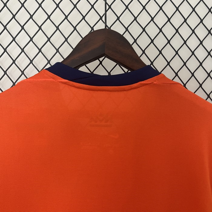 Fans Version 2024 Netherlands Home Soccer Jersey Holland Football Shirt