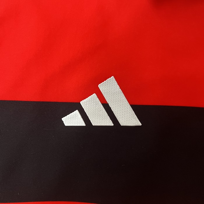 2024 Flamengo Trench Coat Reversible Soccer Reversible Windbreaker Jacket