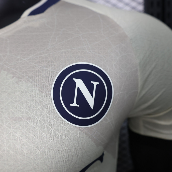 with Scudetto Patch Player Version 2024 Calcio Napoli La Everywhere Football Shirt Napoles Soccer Jersey