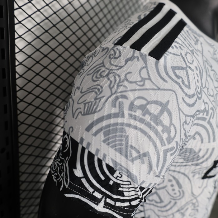 Player Version 2024 Real Madrid White Special Version Soccer Jersey Real Football Shirt