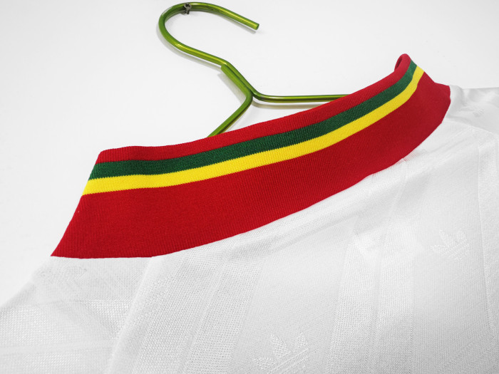Retro Jersey 1992-1994 Portugal Away White Soccer Jersey Vintage Football Shirt
