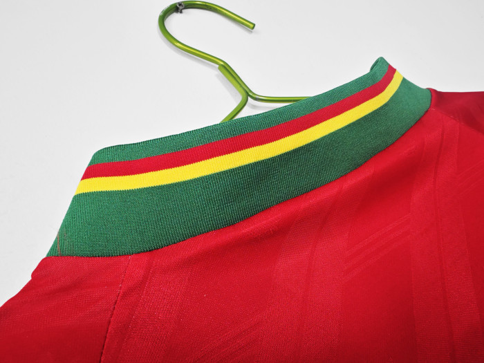 Retro Jersey 1992-1994 Portugal Home Soccer Jersey Vintage Football Shirt