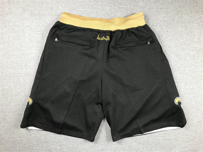 with Pocket New Orleans Saints Black NFL Shorts
