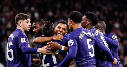 with the new HP Logo Real Camisetas de Futbol 2023-2024 Fan Version Real Madrid Y-3 Purple Soccer Jersey