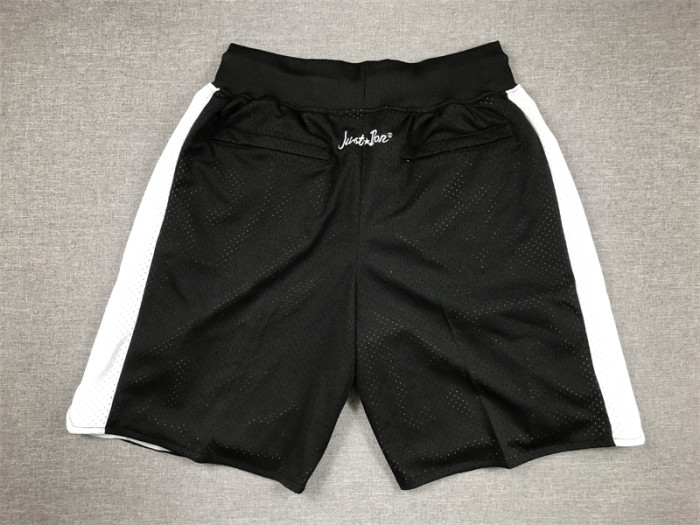 with Pocket New Oakland Raiders Black NFL Shorts