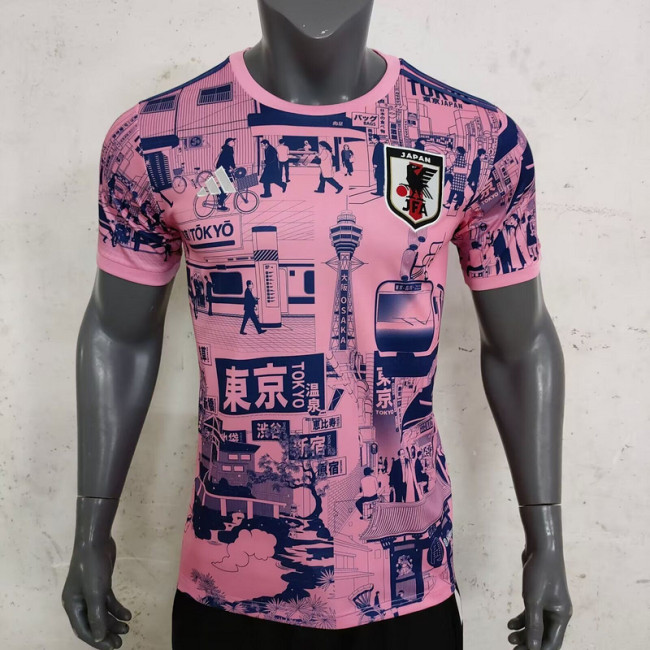 Fan Version Japan 2024 Pink Tokyo Version Soccer Jersey Football Shirt