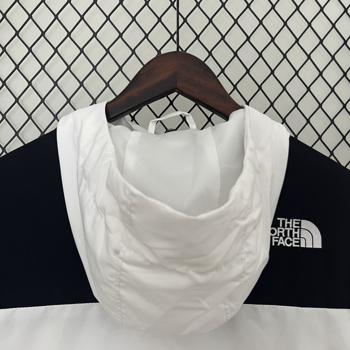 2024 New Black/White Windbreaker Soccer Jacket Football Jacket