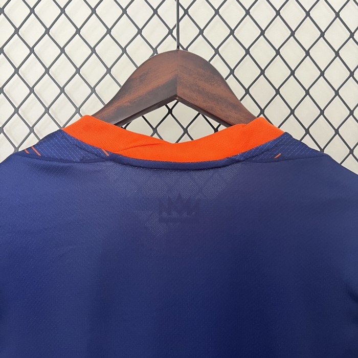 Fans Version 2024 Netherlands Away Soccer Jersey Holland Football Shirt