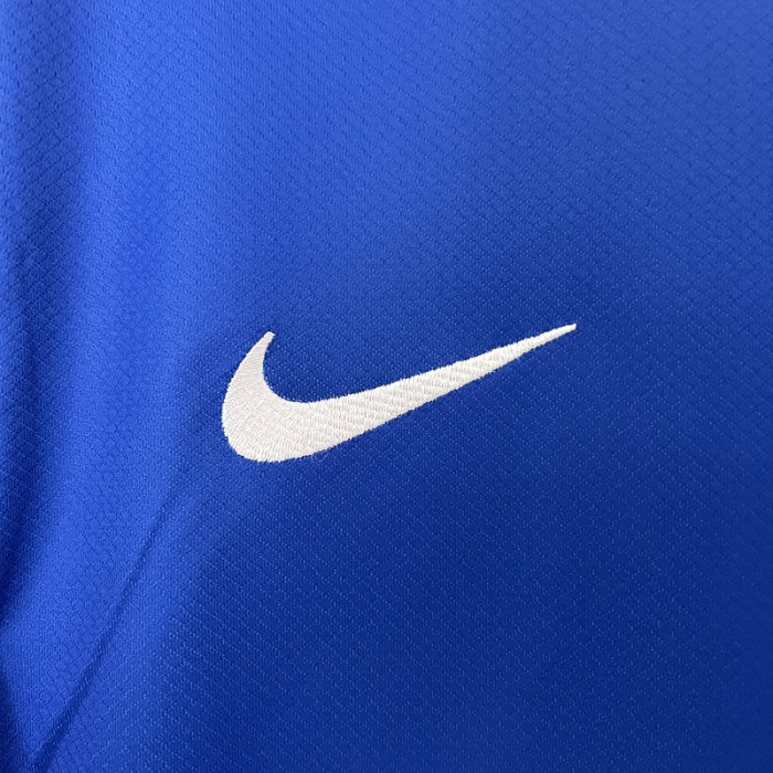 Fan Version 2024 USA Away Blue Soccer Jersey United States Football Shirt