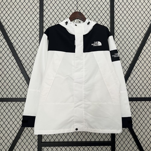 2024 New Black/White Windbreaker Soccer Jacket Football Jacket