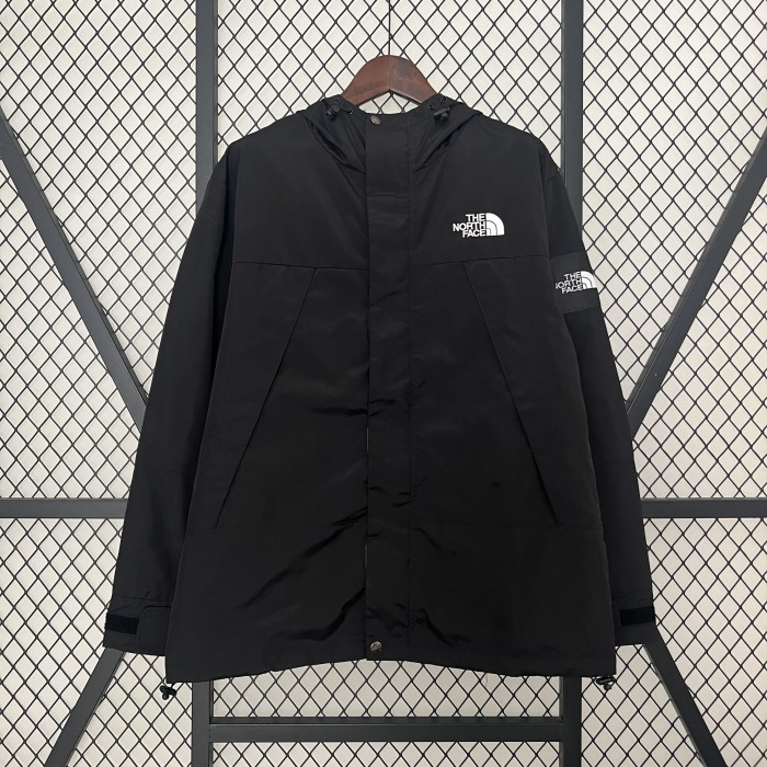 2024 New Black Windbreaker Soccer Jacket Football Jacket