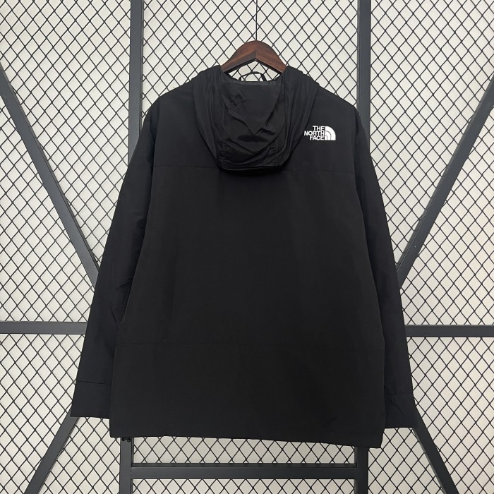 2024 New Black Windbreaker Soccer Jacket Football Jacket