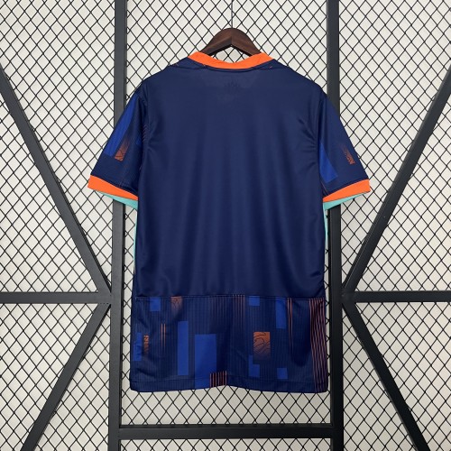 Fans Version 2024 Netherlands Away Soccer Jersey Holland Football Shirt