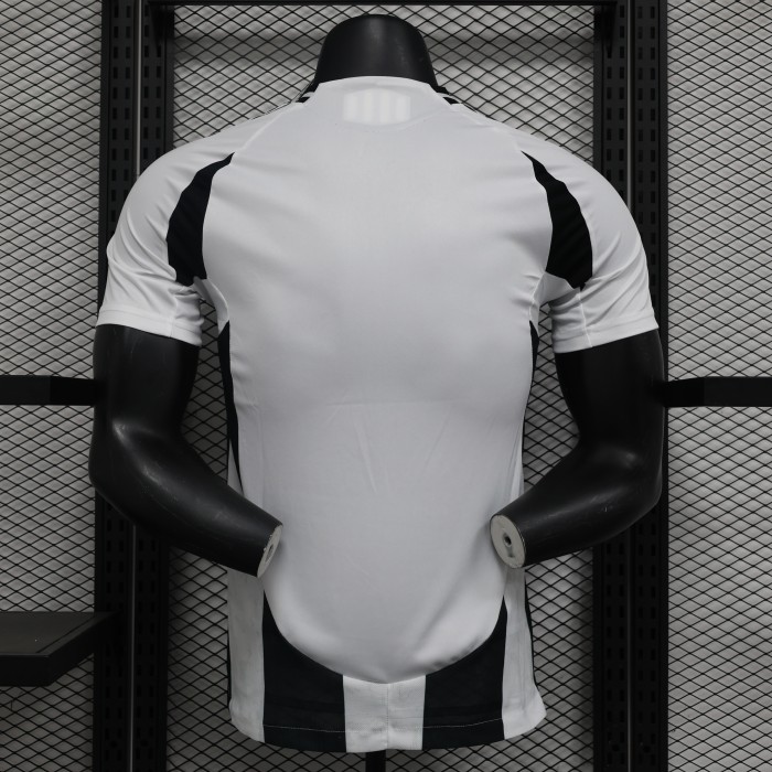Maillot Juve Shirt Player Version 2024-2025 Juventus Home Soccer Jersey Football Shirt