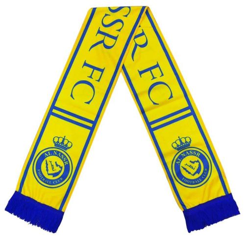 Al Nassr Yellow Soccer Scarf Football Scarf