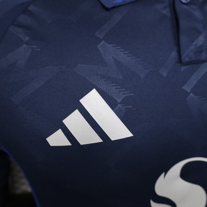 Player Version 2024-2025 Manchester United Away Dark Blue Soccer Jersey Man United Football Shirt