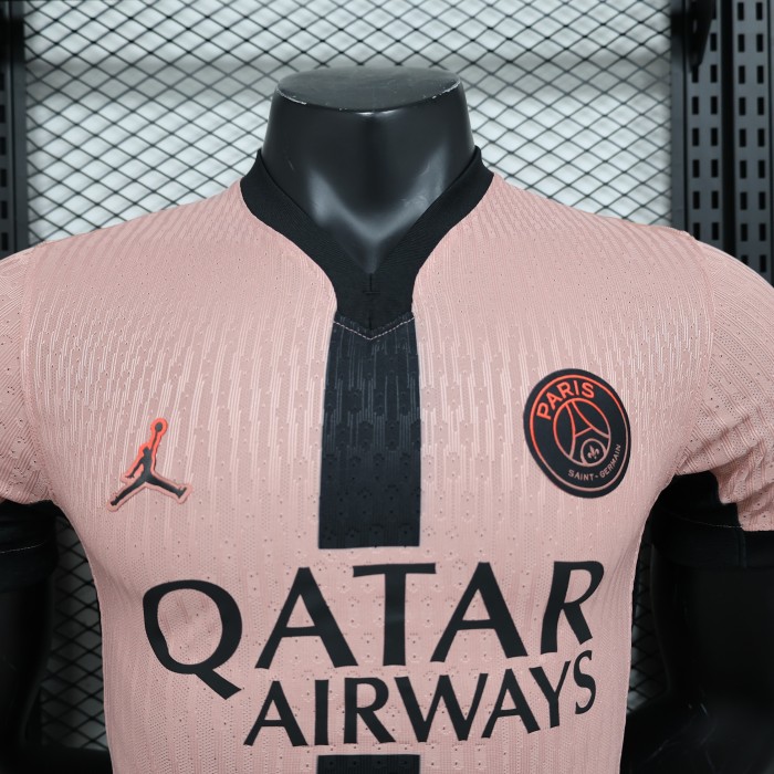 Player Version 2024-2025 PSG Away Soccer Jersey Paris Football Maillot