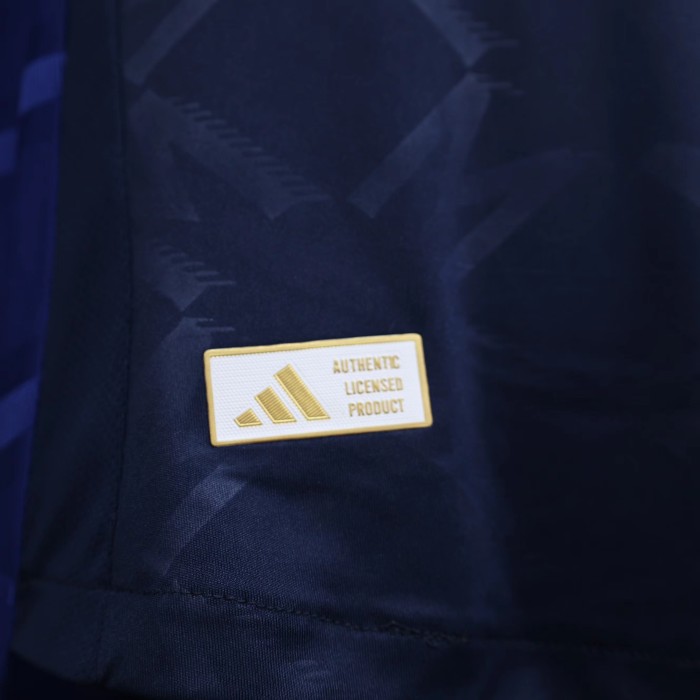 Player Version 2024-2025 Manchester United Away Dark Blue Soccer Jersey Man United Football Shirt
