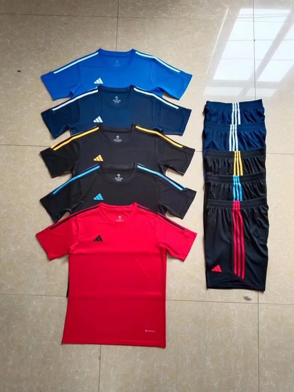AD822 Blank Soccer Training Jersey Shorts DIY Cutoms Uniform
