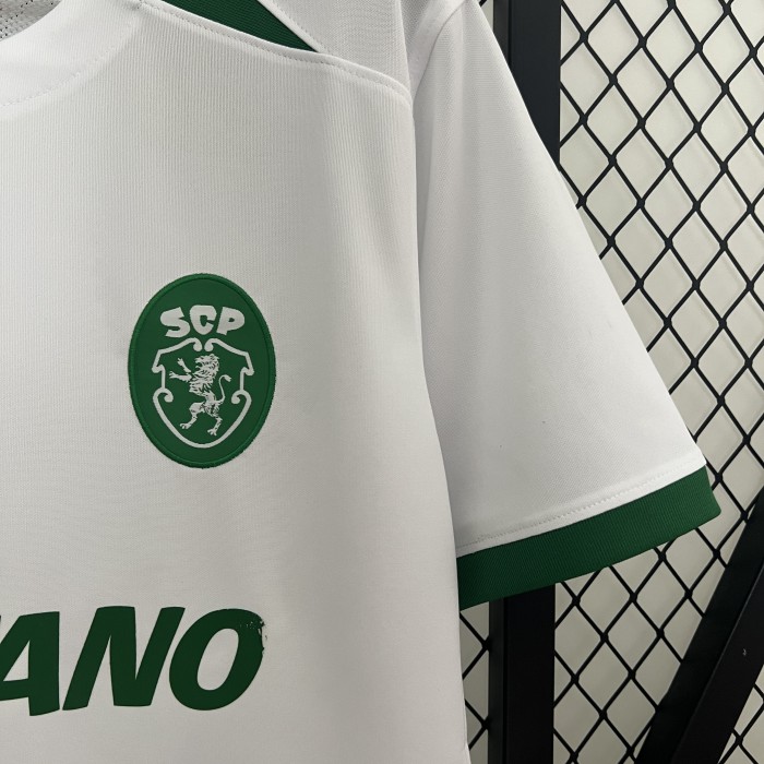Fan Version Sporting Lisbon European Cup Winner 60th Anniversary White Soccer Jersey