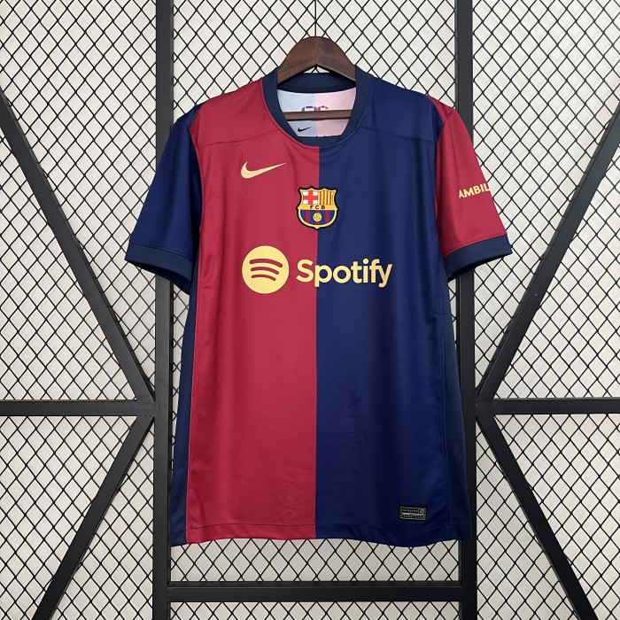Barcelona Camisetas de Futbol Fans Version 2024-2025 Barcelona Home Soccer Jersey