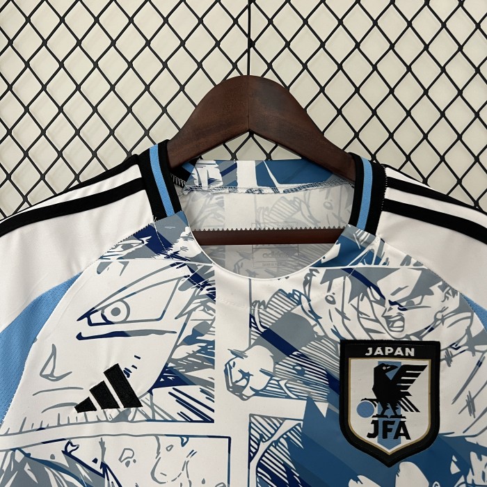 Fan Version 2024 Japan Blue Dragon Ball Version Soccer Jersey Football Shirt